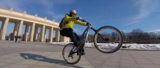Как се кара задно колело на велосипед: начини на каране
