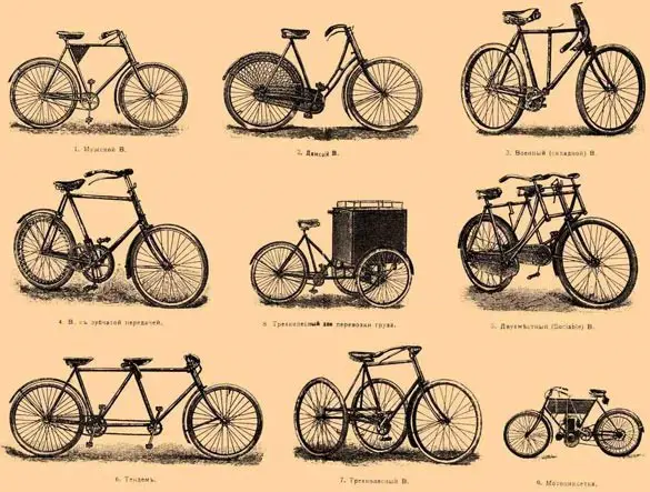 видове дървени велосипеди