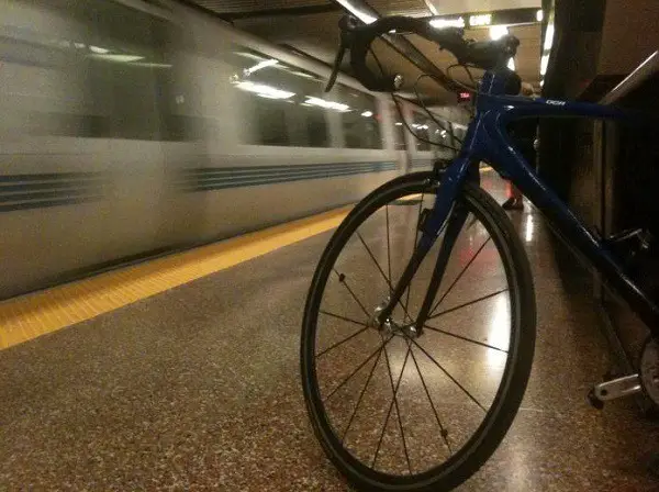 велосипед в метрото