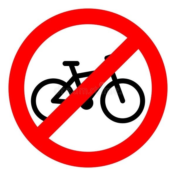 Забрани за велосипедисти